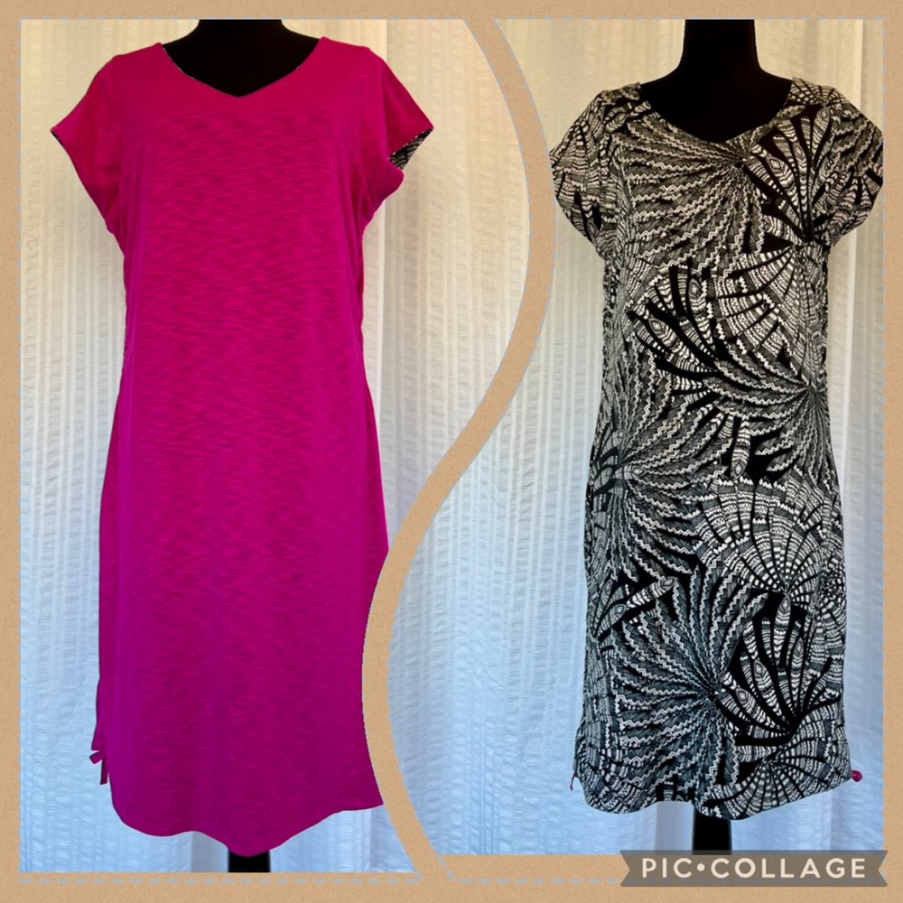 Title Nine 2-in-1 Dress - Matahari Reversible Flow